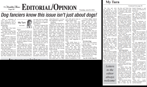 Franklin Times Editorial 6-23-16